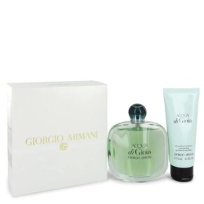 Acqua Di Gioia Gift Set: 100 ml (3,4 oz) Eau De Parfum (EDP) Spray + 75 ml (2,5 oz) Body Lotion chính hãng Giorgio Armani
