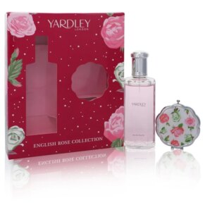 English Rose Yardley Gift Set: 125 ml (4,2 oz) Eau De Toilette (EDT) Spray + Compact Mirror chính hãng Yardley London