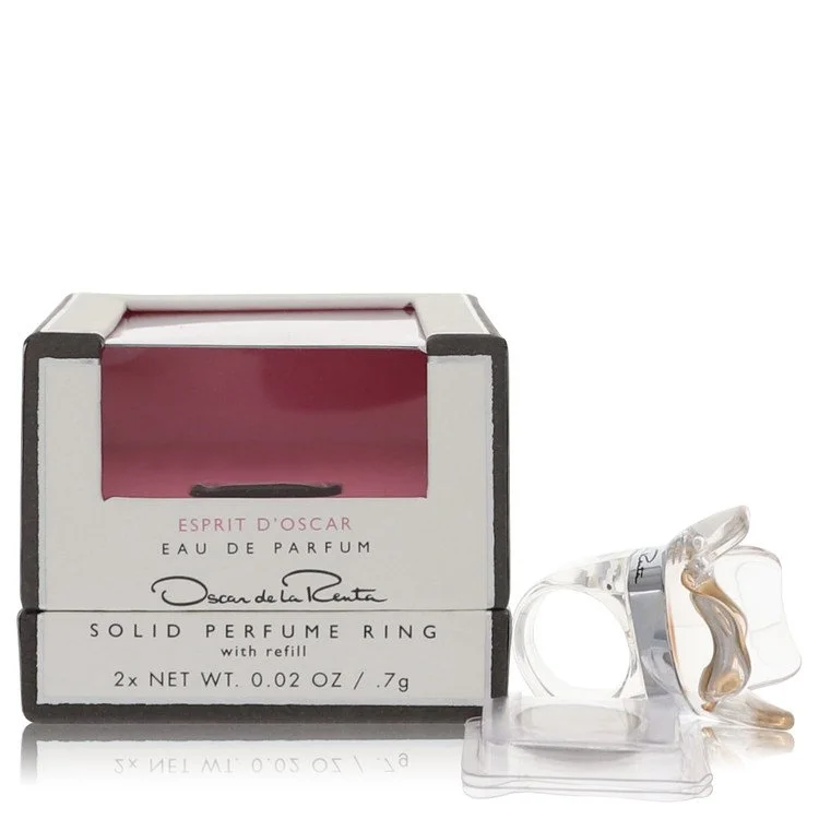 Esprit D'Oscar Solid Perfume Ring with Refill ,02 oz chính hãng Oscar De La Renta