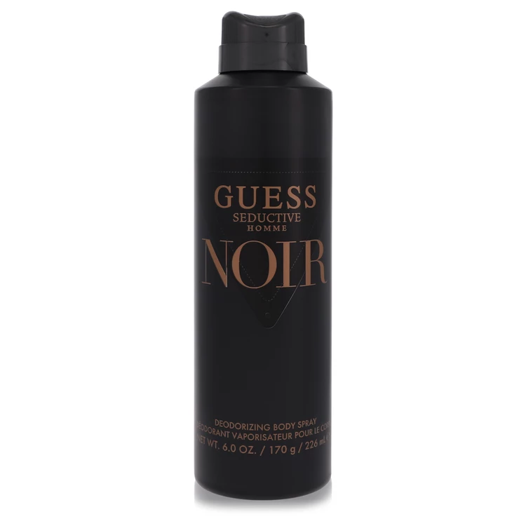 Guess Seductive Homme Noir Body Spray 6 oz (180 ml) chính hãng Guess