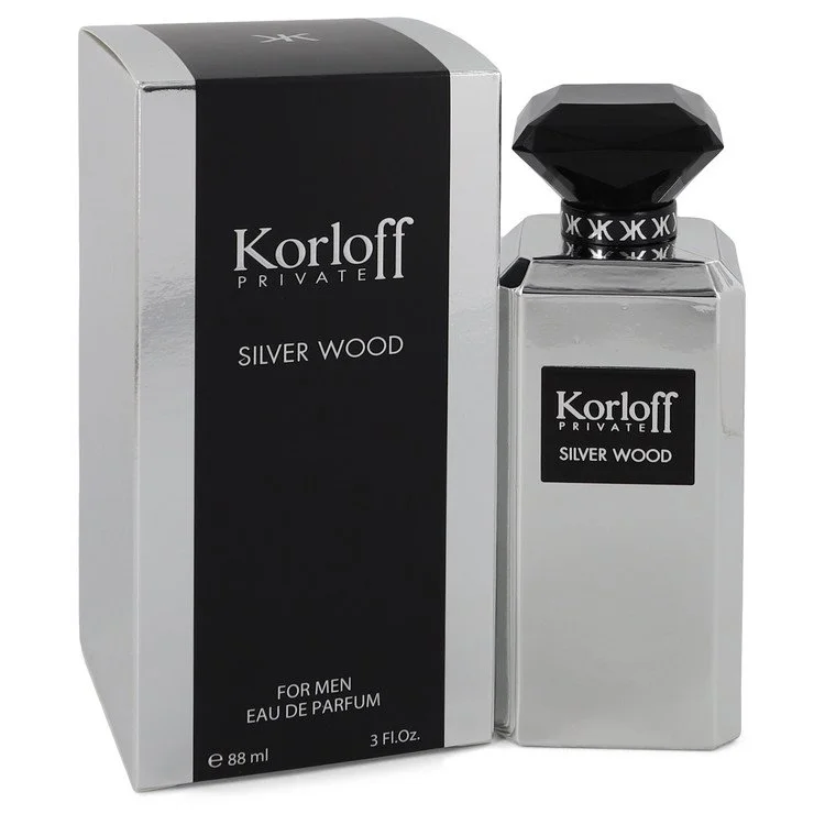 Korloff Silver Wood Eau De Parfum (EDP) Spray 3 oz (90 ml) chính hãng Korloff