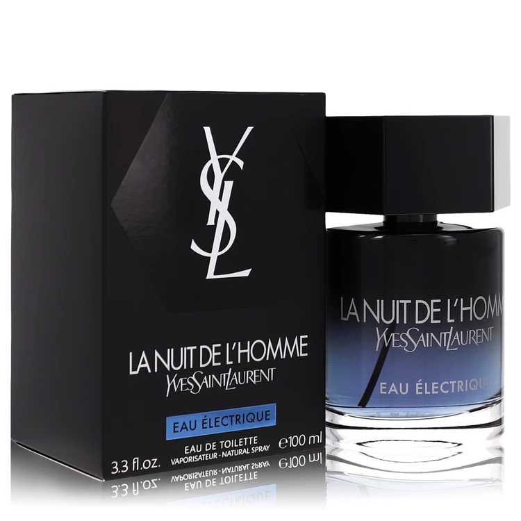 La Nuit De L'Homme Eau Electrique Eau De Toilette (EDT) Spray 100 ml (3,3 oz) chính hãng Yves Saint Laurent