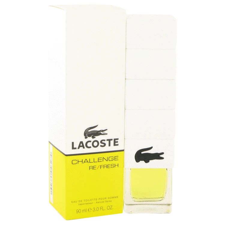 Lacoste Challenge Refresh Eau De Toilette (EDT) Spray 3 oz (90 ml) chính hãng Lacoste