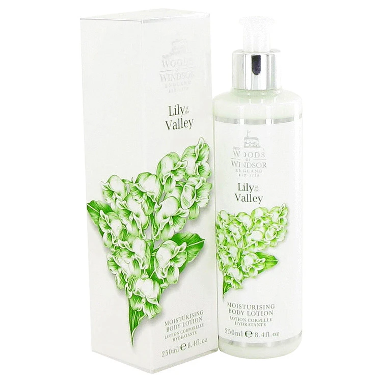 Lily Of The Valley (Woods Of Windsor) Body Lotion 8,4 oz chính hãng Woods Of Windsor