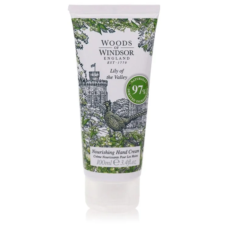 Lily Of The Valley (Woods Of Windsor) Nourishing Hand Cream 100 ml (3,4 oz) chính hãng Woods Of Windsor