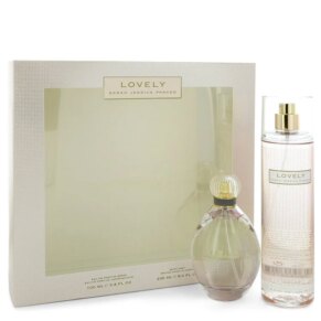 Lovely Gift Set: 100 ml (3,4 oz) Eau De Parfum (EDP) Spray + 8 oz (240 ml) Body Mist chính hãng Sarah Jessica Parker