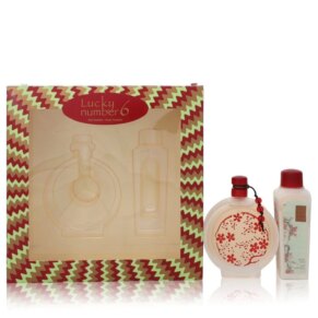 Lucky Number 6 Gift Set: 100 ml (3,4 oz) Eau De Parfum (EDP) Spray + 100 ml (3,4 oz) Body Lotion chính hãng Liz Claiborne
