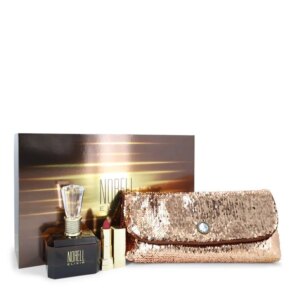 Norell Elixir Gift Set: 100 ml (3,4 oz) Eau De Parfum (EDP) Spray + 0,12 oz Lipstick + Free Evening Bag chính hãng Norell