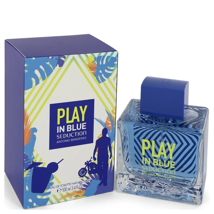 Play In Blue Seduction Eau De Toilette (EDT) Spray 100 ml (3,4 oz) chính hãng Antonio Banderas