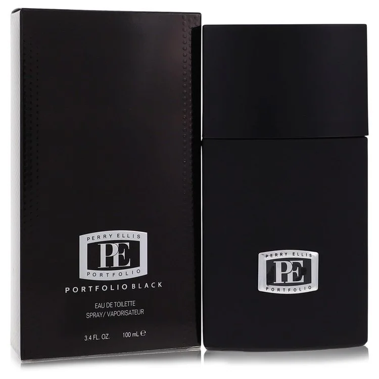 Portfolio Black Eau De Toilette (EDT) Spray 100 ml (3,4 oz) chính hãng Perry Ellis