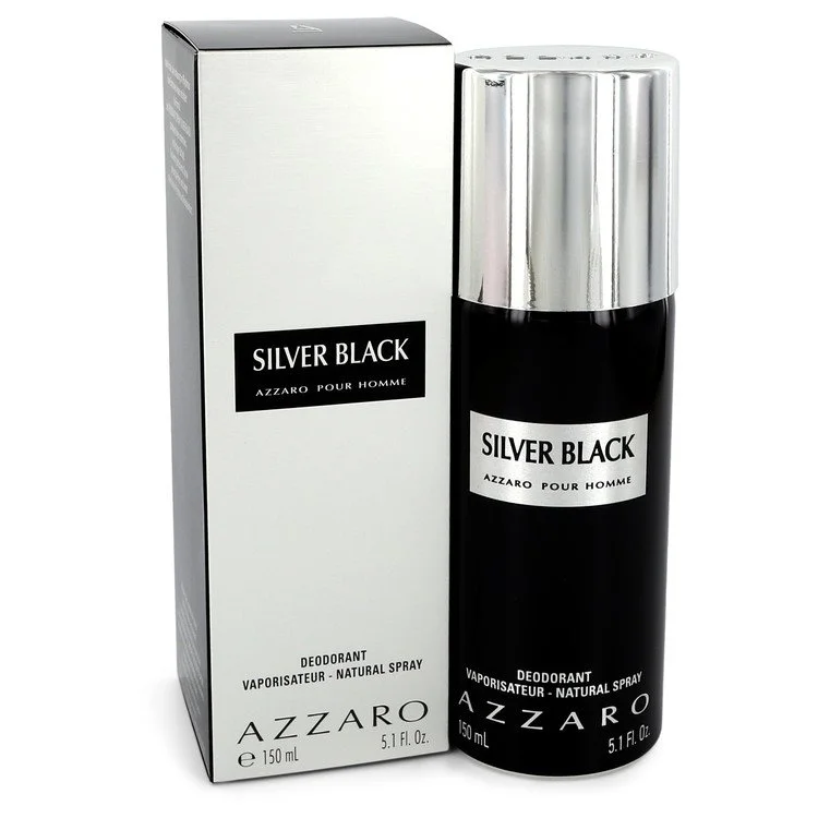 Silver Black Deodorant Spray 5,1 oz (150 ml) chính hãng Azzaro