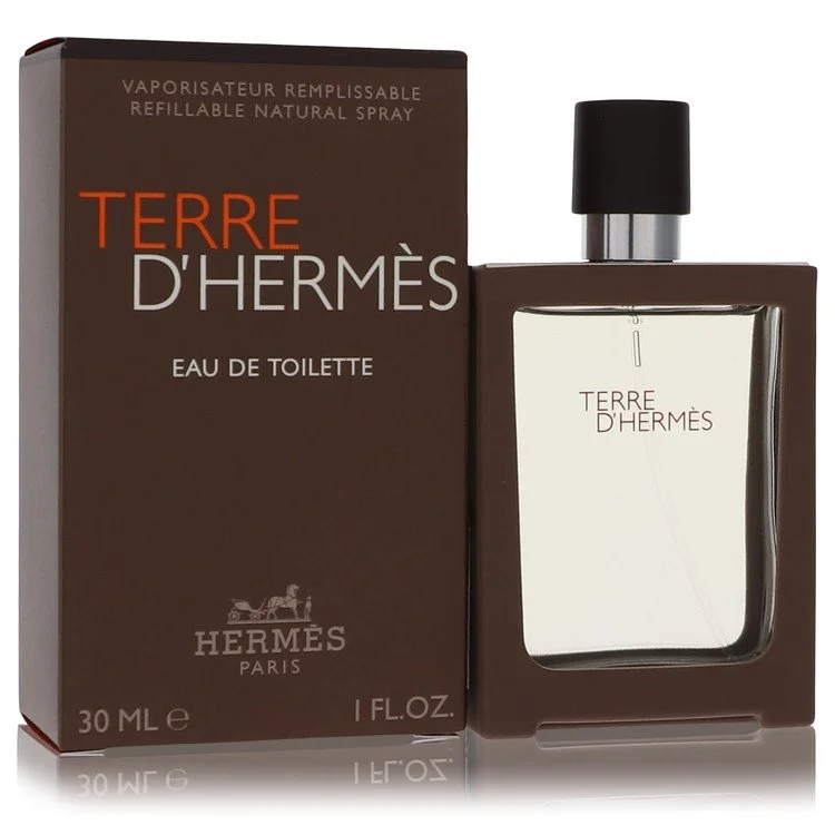 Terre D'Hermes Eau De Toilette (EDT) Spray Spray Refillable 30 ml (1 oz) chính hãng Hermes