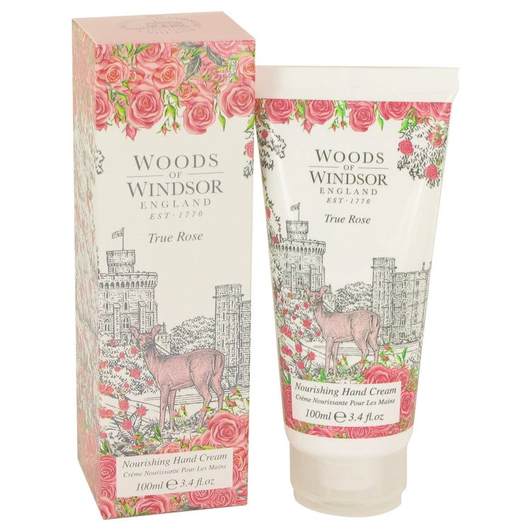 True Rose Hand Cream 100 ml (3,4 oz) chính hãng Woods Of Windsor