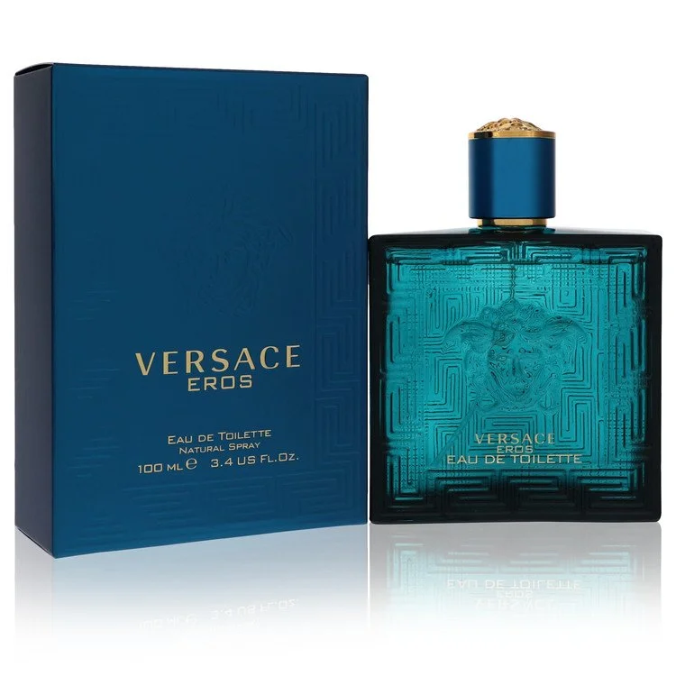 Versace Eros Eau De Toilette (EDT) Spray 100 ml (3,4 oz) chính hãng Versace