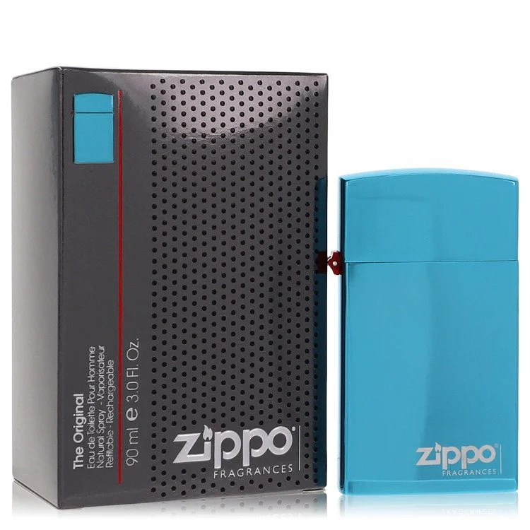 Zippo Blue Eau De Toilette (EDT) Refillable Spray 3 oz (90 ml) chính hãng Zippo