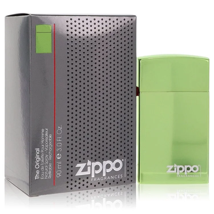 Zippo Green Eau De Toilette (EDT) Refillable Spray 3 oz (90 ml) chính hãng Zippo